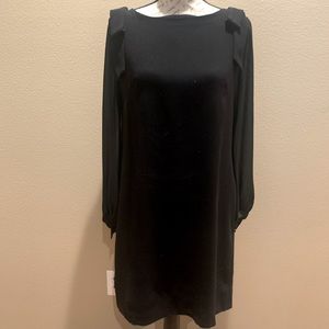 Ann Taylor black dress, size 4. Gently warn.
